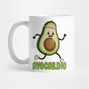 AVOCARDIO Avocado loves Cardio Mug
